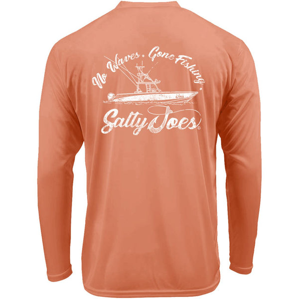 Salty Joe's Fishing Boat Long Sleeve Sun Shirt