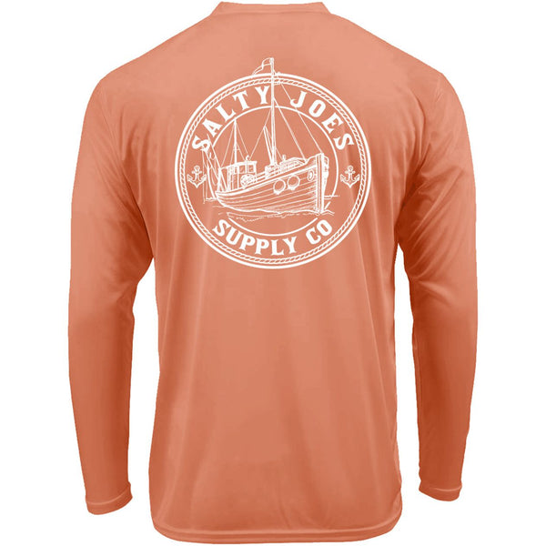 Salty Joe's Fishing Trawler Long Sleeve Sun Shirt