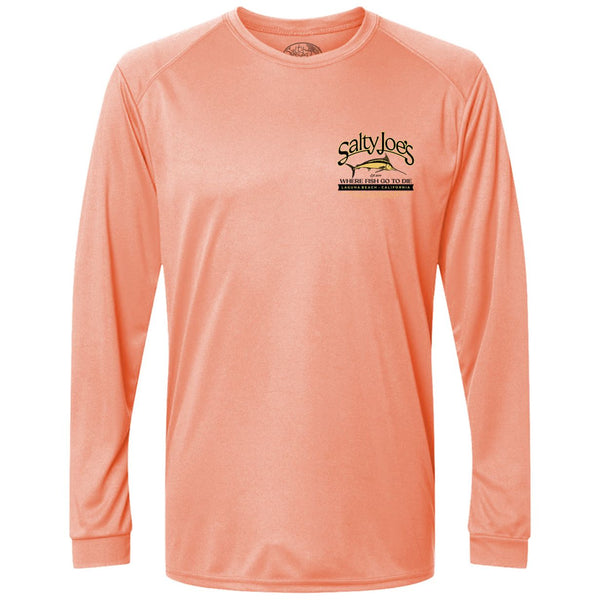 Salty Joe's Fish Count Long Sleeve Performance Shirt