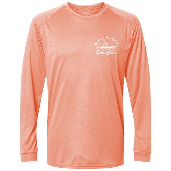 Salty Joe's Fishing Boat Long Sleeve Sun Shirt