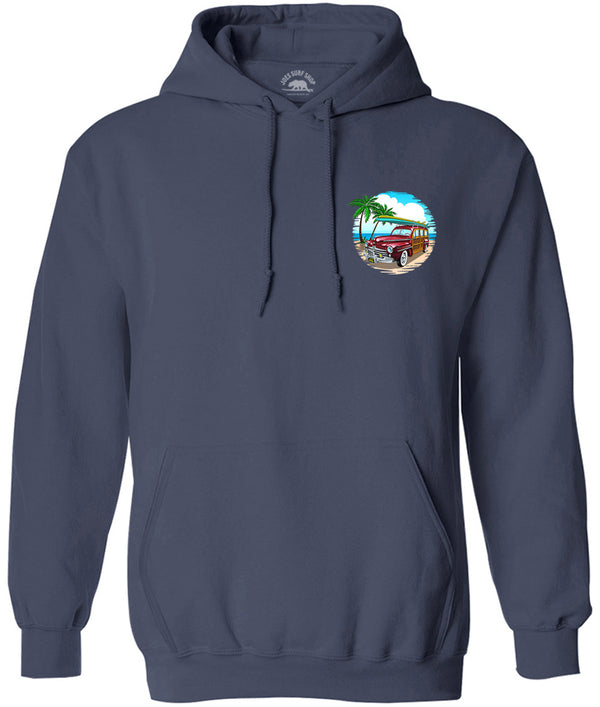 Joe's Surf Shop Beachside Woody Pullover Surf Hoodie