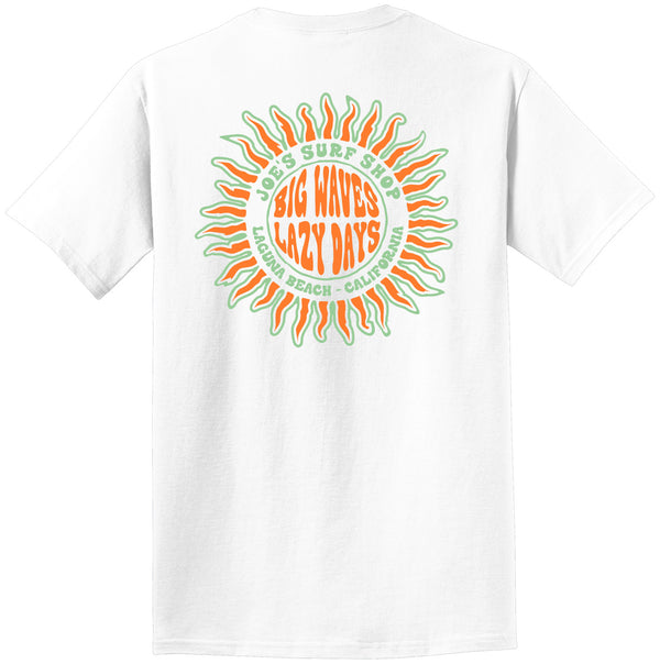 Joe's Surf Shop Lazy Days Beach Wash® Garment Dyed Tee