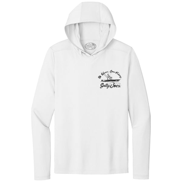 Salty Joe's Fishing Boat Hooded Sun Shirt