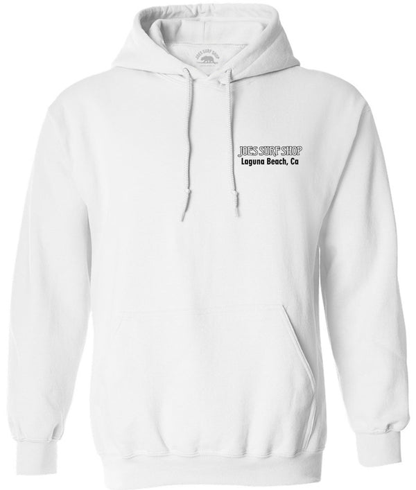 Joe's Surf Shop Laguna Beach Sunset Surfer Pullover Surf Hoodie