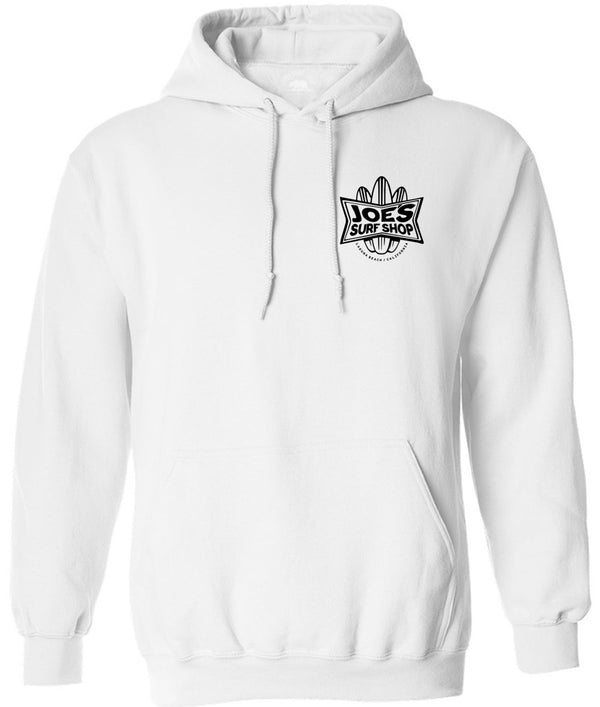 Joe's Surf Shop Surfboards Pullover Hoodie