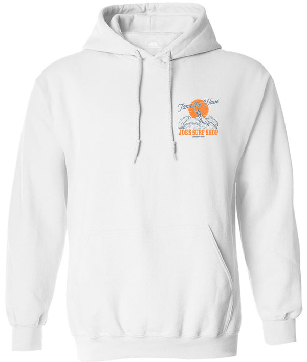 Joe's Surf Shop Diving Dolphins Pullover Surf Hoodie