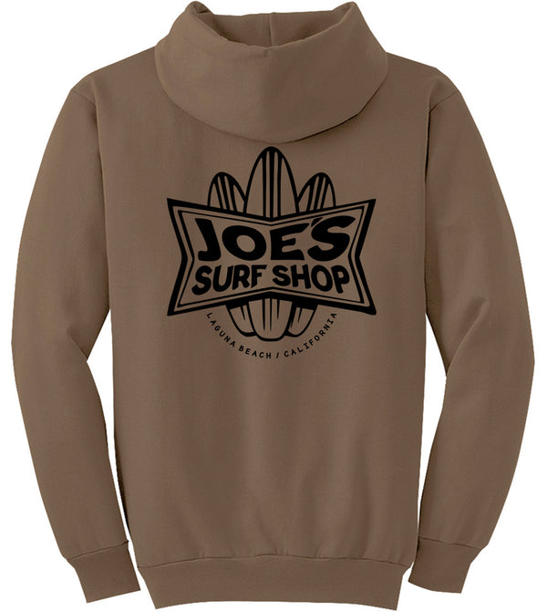 Joe's Surf Shop Surfboards Pullover Hoodie